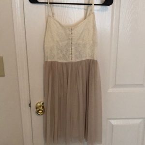 Ballerina spaghetti strap dress